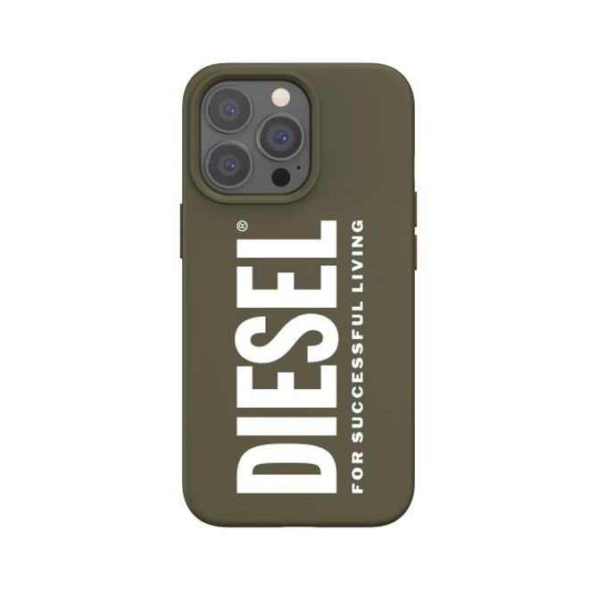 Diesel - iPhone 13 Pro Hülle - Silikon Softcase - Silicone Case Series - grün
