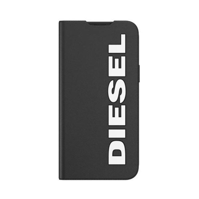 Diesel - iPhone 13 Pro Max Hülle - Leder Bookcover - Booklet Case Core Series - schwarz