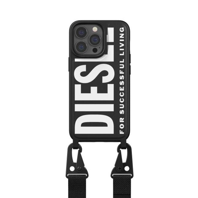 Diesel - iPhone 13 Pro / iPhone 13 Hülle - Necklace Hardcase - Necklace Case Core Series - schwarz
