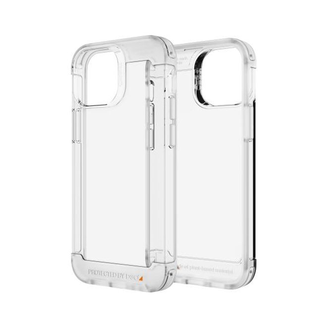 Gear4 - iPhone 13 mini Hülle - Outdoor Hardcase - Aufprallschutz bis 3m - Havana Series - transparent