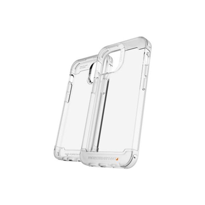 Gear4 - iPhone 13 mini Hülle - Outdoor Hardcase - Aufprallschutz bis 3m - Havana Series - transparent