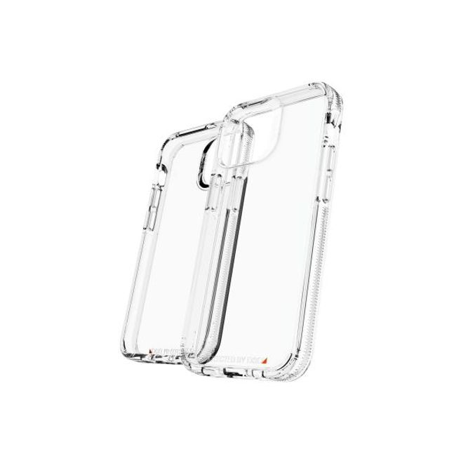 Gear4 - iPhone 13 mini Hülle - Backcover - Aufprallschutz bis 4m - Crystal Palace - transparent