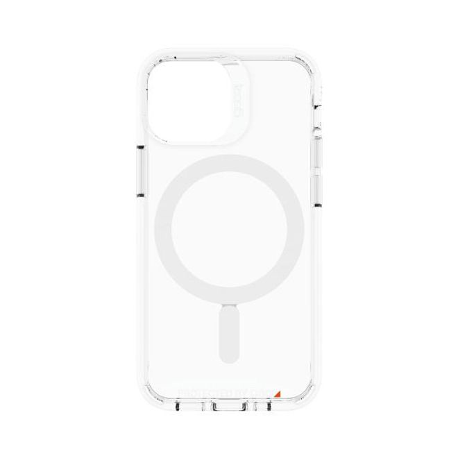 Gear4 - iPhone 13 mini Hülle - Backcover - Aufprallschutz bis 4m - Crystal Palace Snap MagSafe Series - transparent