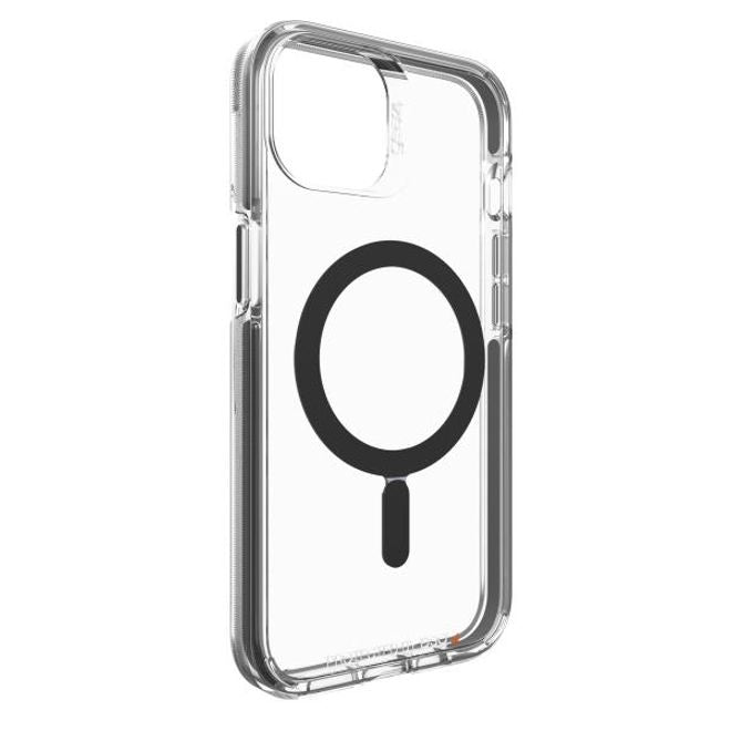 Gear4 - iPhone 13 Hülle - Backcover - Aufprallschutz bis 4m - Santa Cruz Snap MagSafe - schwarz