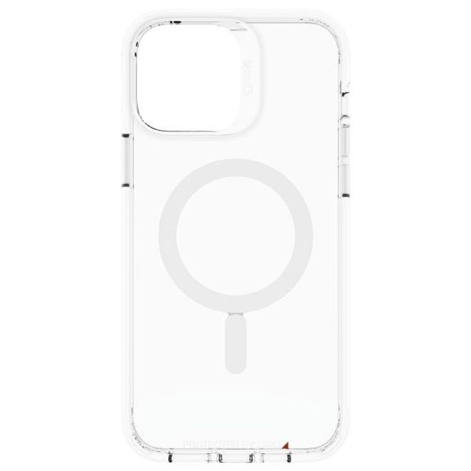 Gear4 - iPhone 13 Pro Max Hülle - Backcover - Aufprallschutz bis 4m - Crystal Palace Snap MagSafe Series - transparent