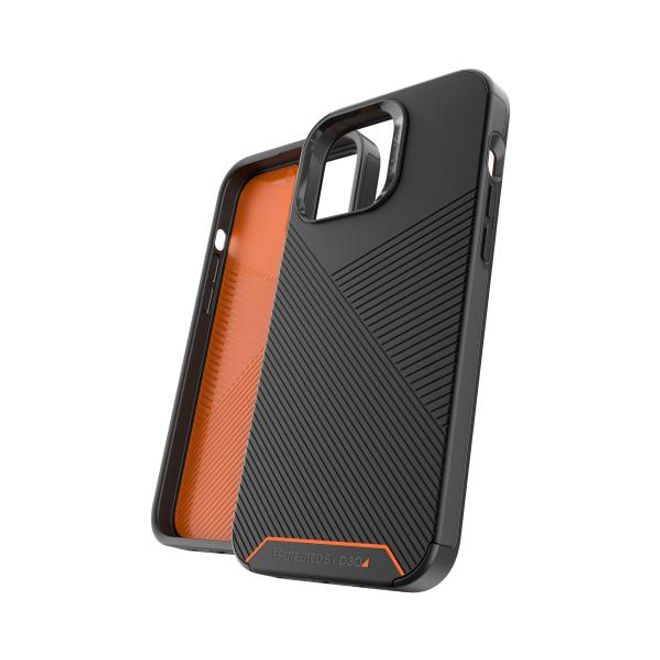 Gear4 - iPhone 13 Pro Max Hülle - Backcover - Aufprallschutz bis 5m - Denali Series - schwarz