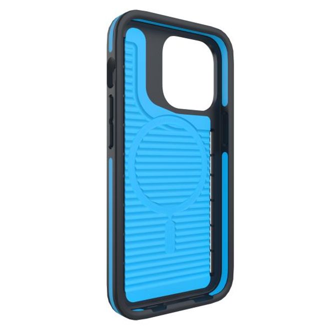 Gear4 - iPhone 13 Pro Hülle - Backcover - Aufprallschutz bis 4m - Vancouver Snap MagSafe Series - schwarz