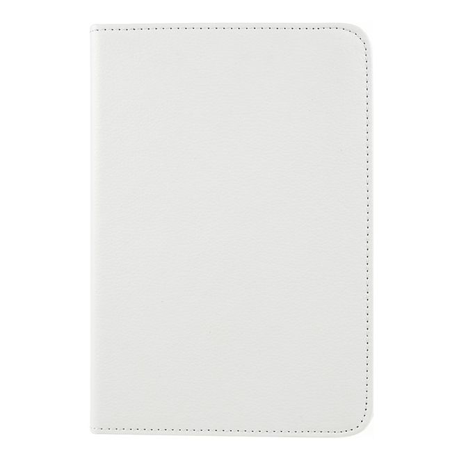 iPad mini 6 Hülle - 360° rotierbares Case aus Leder - weiss