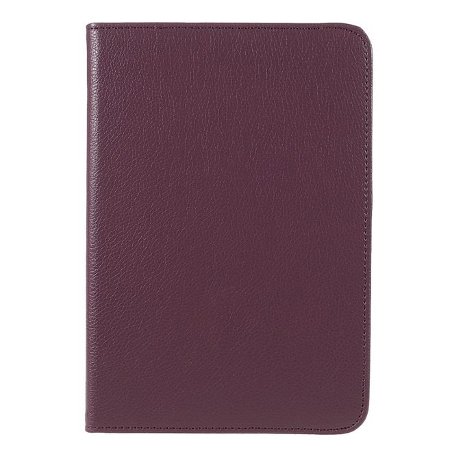 iPad mini 6 Hülle - 360° rotierbares Case aus Leder - purpur