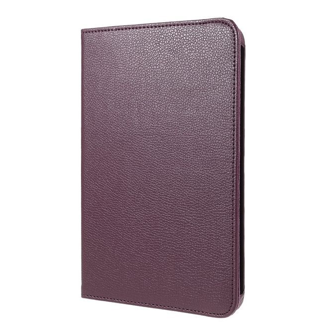 iPad mini 6 Hülle - 360° rotierbares Case aus Leder - purpur