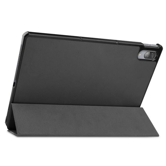 Lenovo Tab P11 Pro Leather Case - Tri-fold - Black