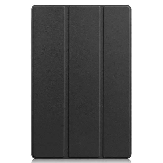 Lenovo Tab P11 Pro Leather Case - Tri-fold - Black