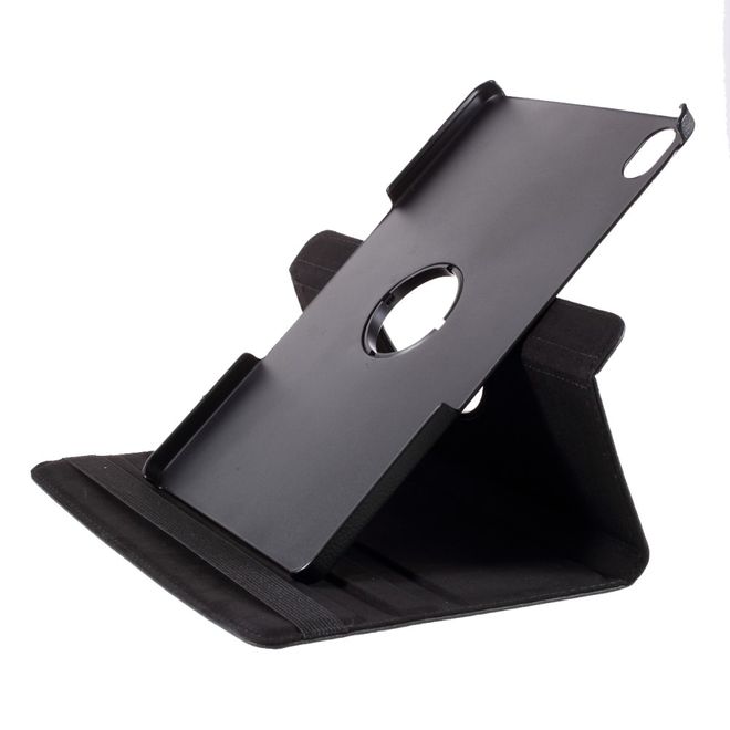 Lenovo Tab P11 Hülle - 360° rotierbares Case aus Leder - schwarz