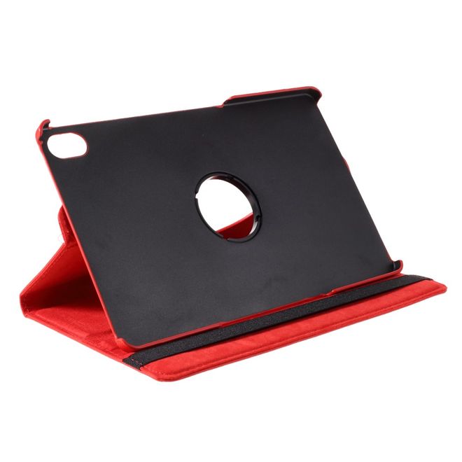 Lenovo Tab P11 Hülle - 360° rotierbares Case aus Leder - rot