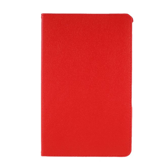 Lenovo Tab P11 Hülle - 360° rotierbares Case aus Leder - rot