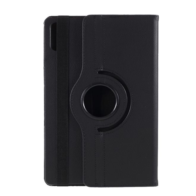 Lenovo Tab P11 Pro Hülle - 360° rotierbares Case aus Leder - schwarz