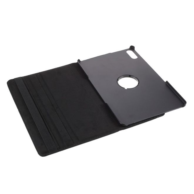 Lenovo Tab P11 Pro Hülle - 360° rotierbares Case aus Leder - schwarz