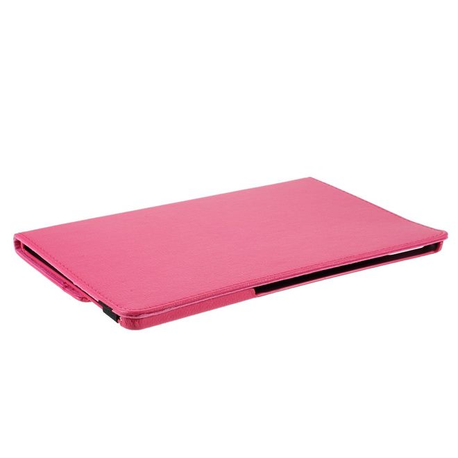 Lenovo Tab P11 Pro Hülle - 360° rotierbares Case aus Leder - rosa