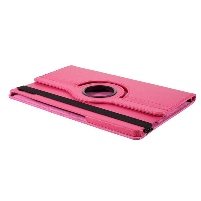 Lenovo Tab P11 Pro Hülle - 360° rotierbares Case aus Leder - rosa