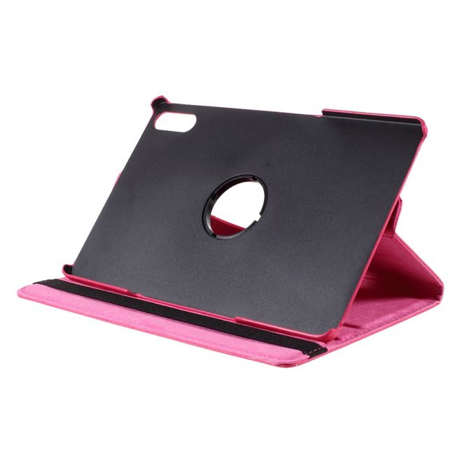 Lenovo Tab P11 Pro Hülle - 360° rotierbares Case aus Leder - rosa