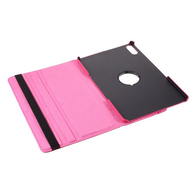 Lenovo Tab P11 Pro Hülle - 360° rotierbares Case aus Leder - rosa