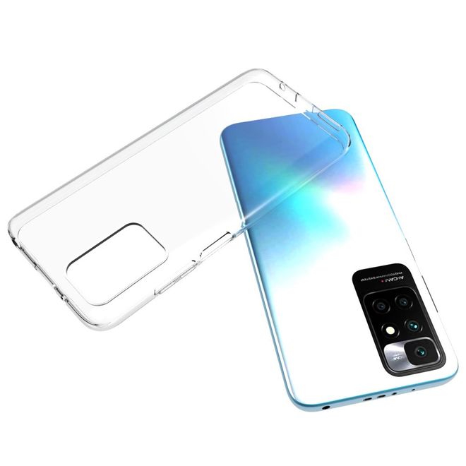 Xiaomi Redmi 10 Handyhülle - Softcase TPU Series - transparent