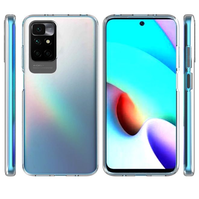 Xiaomi Redmi 10 Handyhülle - Softcase TPU Series - transparent