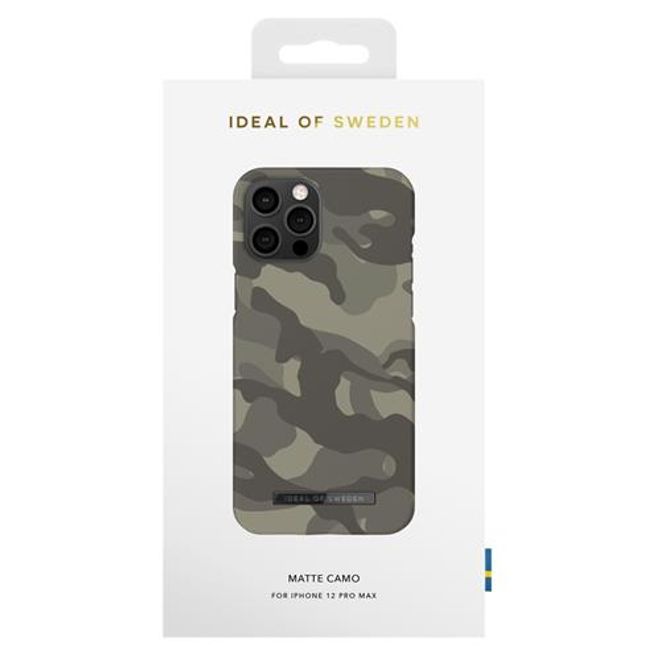 iDeal of Sweden - iPhone 12 Pro Max Hülle - Printed Case - Matte Camo