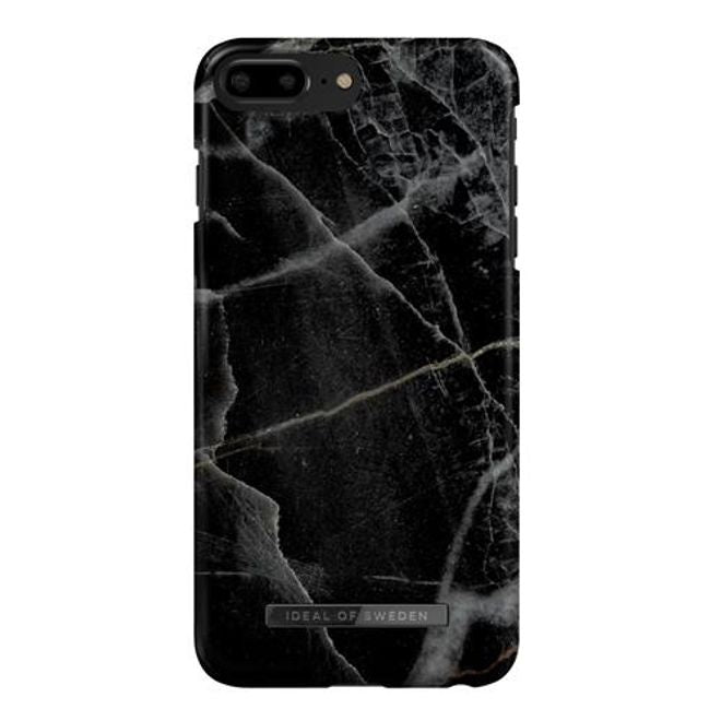 iDeal of Sweden - iPhone 8 / 7 / 6S / 6 Hülle - Printed Case - Black Thunder Marble