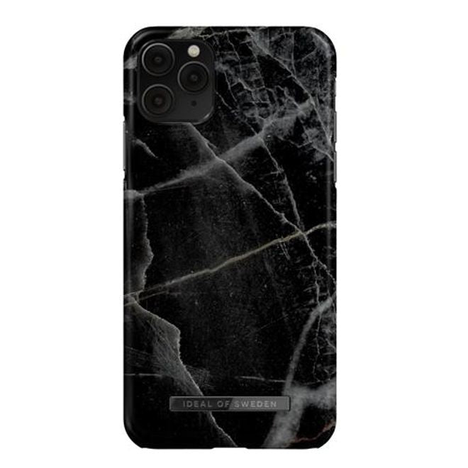 iDeal of Sweden - iPhone 11 Pro Max / XS Max Hülle - Printed Case - Black Thunder Marble