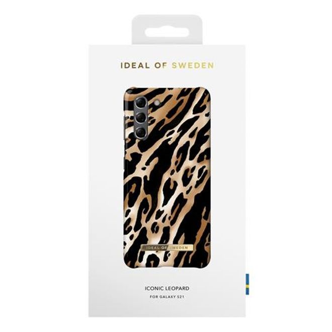 iDeal of Sweden - Samsung Galaxy S21 Hülle - Printed Case - Iconic Leopard