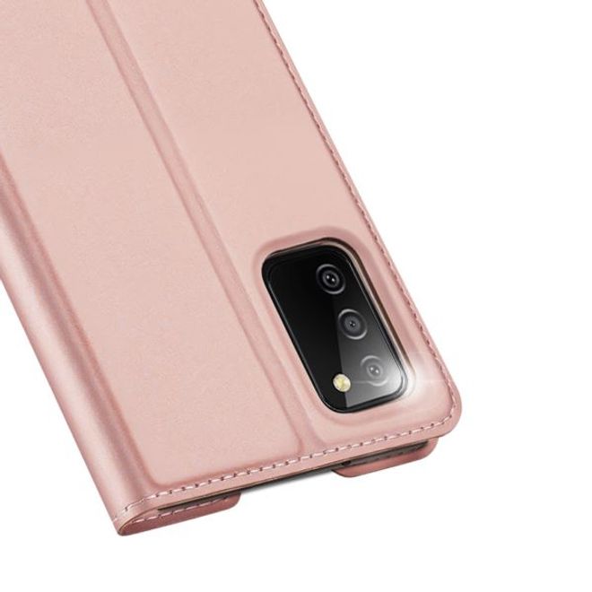 Dux Ducis - Samsung Galaxy A03s Hülle - Handy Bookcover - Skin Pro Series - rosa