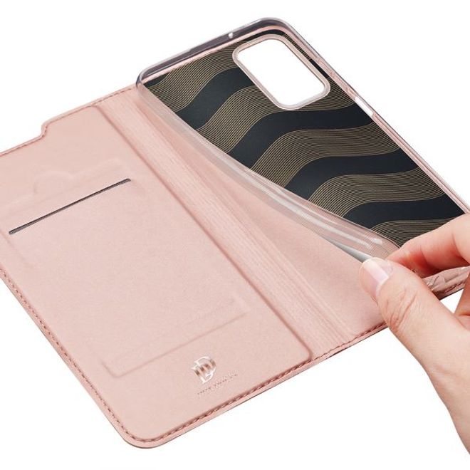 Dux Ducis - Samsung Galaxy A03s Hülle - Handy Bookcover - Skin Pro Series - rosa