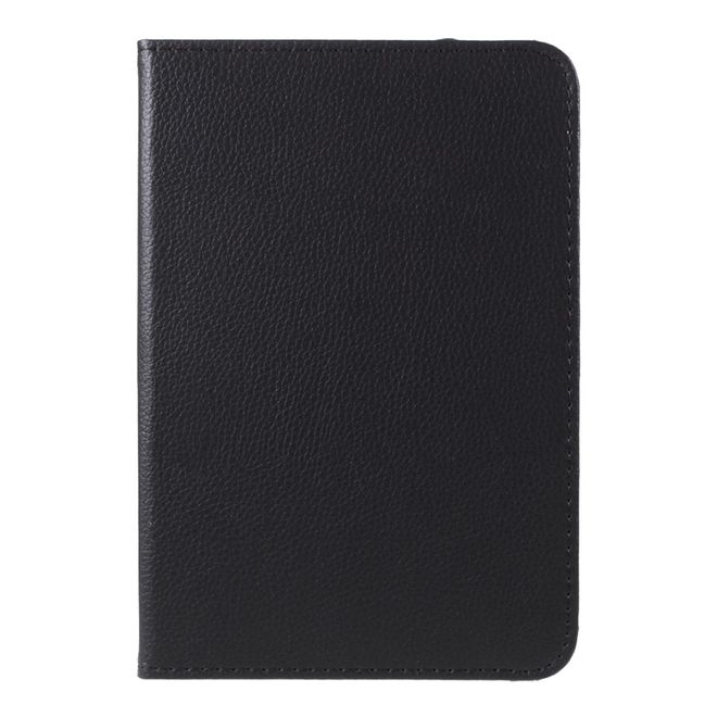 iPad mini 6 Hülle - 360° rotierbares Case aus Leder - schwarz