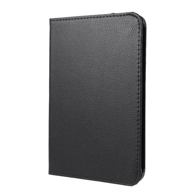 iPad mini 6 Hülle - 360° rotierbares Case aus Leder - schwarz