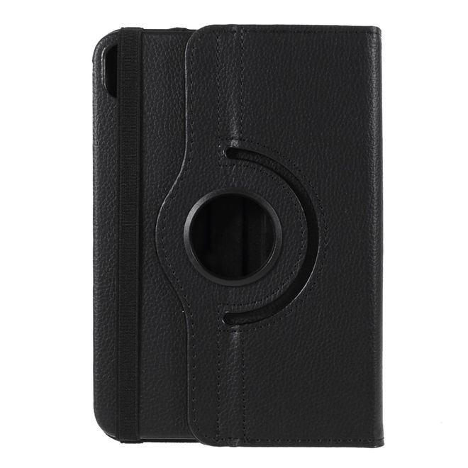 iPad mini 6 Hülle - 360° rotierbares Case aus Leder - schwarz