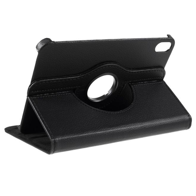 iPad mini 6 Hülle - 360° rotierbares Case aus Leder - schwarz