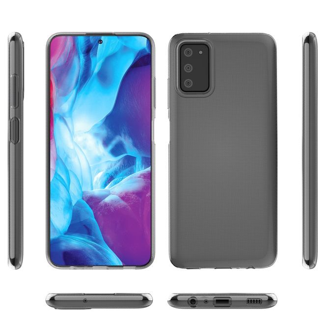 Samsung Galaxy A03s Handyhülle - Softcase TPU Series - transparent