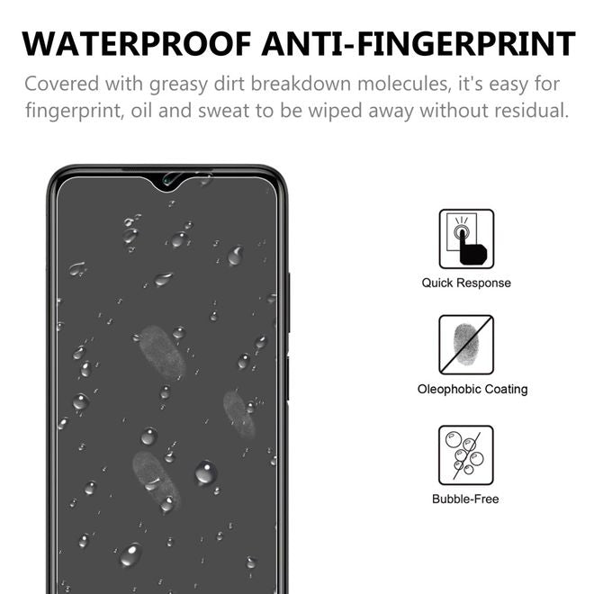 Xiaomi Redmi 9T Schutzglas Displayschutz - Panzer Glas - 0.3mm dick - transparent