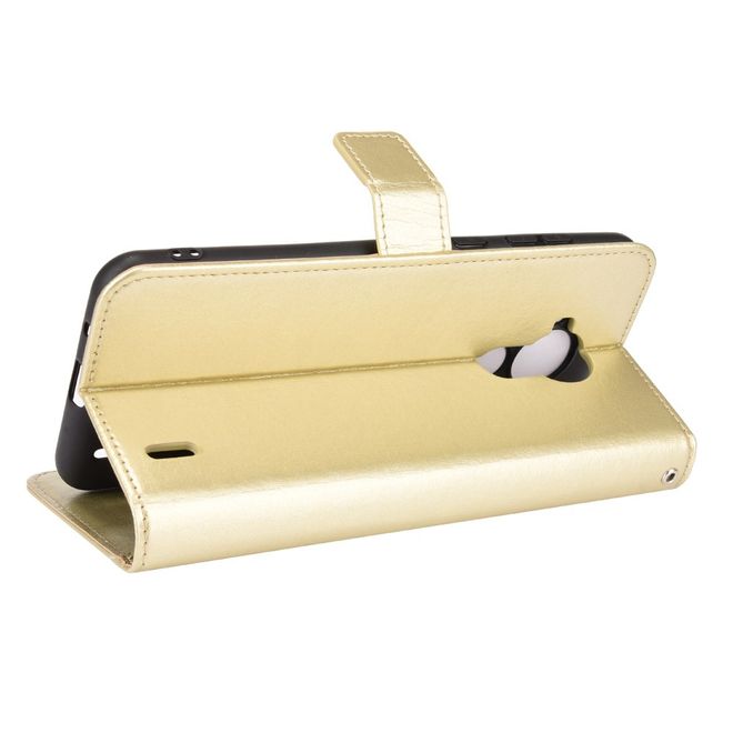 Nokia C30 Handyhülle - Crazy Horse III Leder Series Case - gold