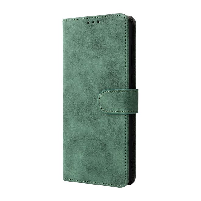 Nokia C30 Handyhülle - Vintage II Leder Bookcover Series - grün