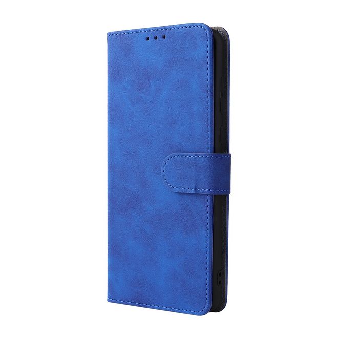 Nokia C30 Handyhülle - Vintage II Leder Bookcover Series - blau