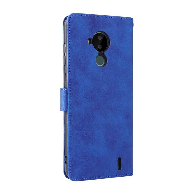 Nokia C30 Handyhülle - Vintage II Leder Bookcover Series - blau