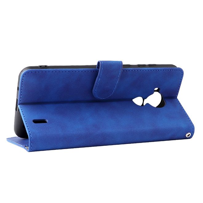 Nokia C30 Handyhülle - Vintage II Leder Bookcover Series - blau