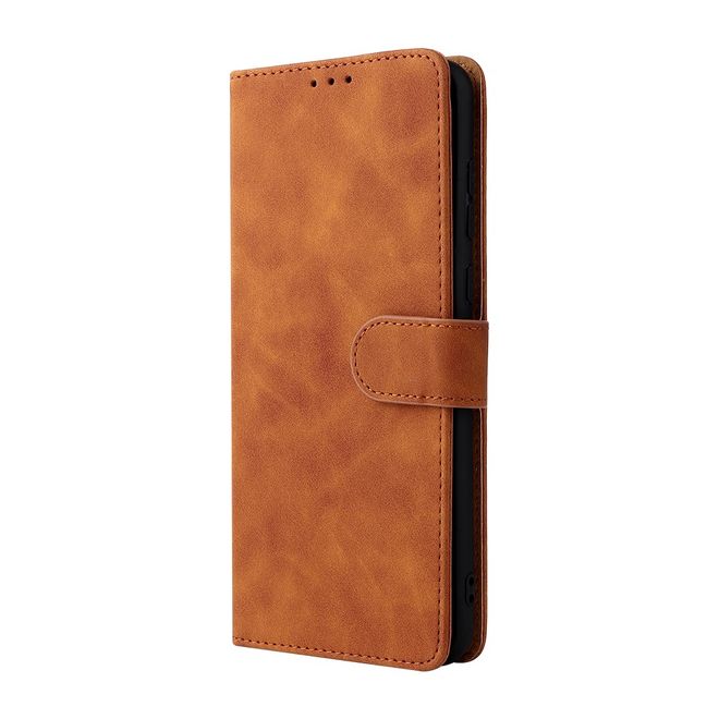 Nokia C30 Handyhülle - Vintage II Leder Bookcover Series - braun