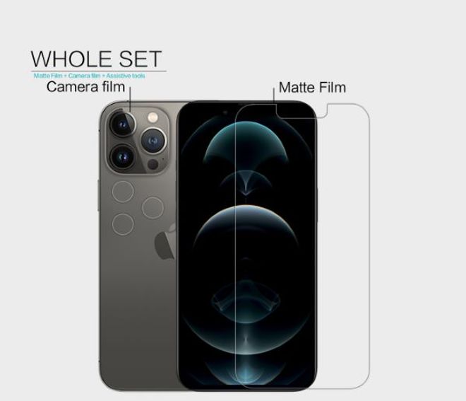 Nillkin - iPhone13 Pro Max Display Schutzfolie - Matt Anti-Glare - Matte Whole Set Series