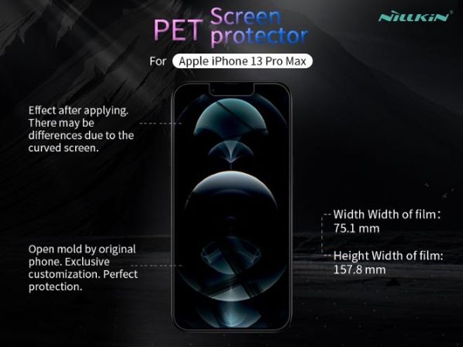 Nillkin - iPhone13 Pro Max Display Schutzfolie - Matt Anti-Glare - Matte Whole Set Series