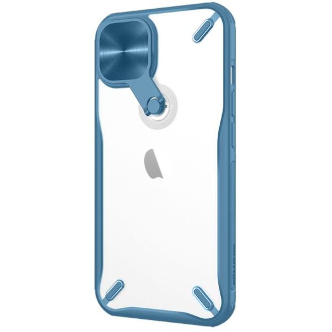 Nillkin - iPhone 13 Hülle - Hardcase mit Kickstand - Cyclops Series - blau