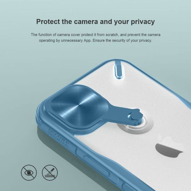 Nillkin - iPhone 13 Hülle - Hardcase mit Kickstand - Cyclops Series - blau