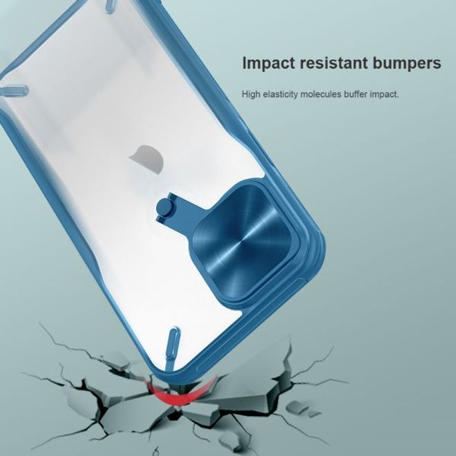 Nillkin - iPhone 13 Pro Max Hülle - Hardcase mit Kickstand - Cyclops Series - schwarz